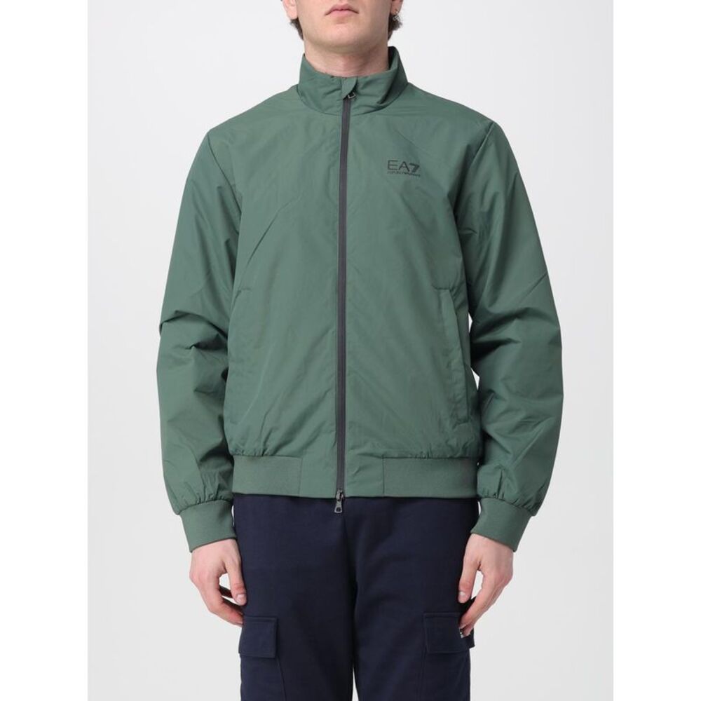 Ea7 Men Ea7 Polyester Jacket With Logo